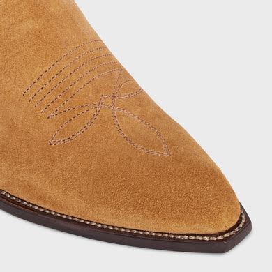 celine zipper shoes|CELINE WESTERN ZIPPED BOOTS in Suede Calfskin.